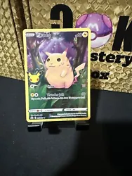 This Pikachu card is a must-have for any serious Pokémon collector. With its stunning Full Art design and Holo Rare...