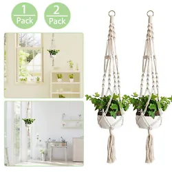 🌻 Easy Installation: The hangers are suitable for indoor and outdoor use. Just expand the 4 leg strings, put the...