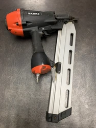 Banks 21° Framing Nailer Air Nail Gun Pneumatic Tool For Framing Sheathing.