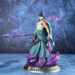 Collection de figurines manga, figurine zoro one piece, PVC, 21 cm.
