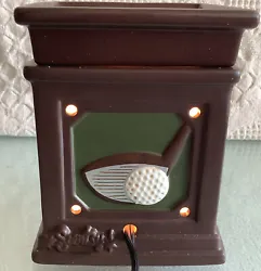 SCENTSY Fore Golf Theme Wax Warmer - Retired - Full Size Scentsy Golf Wax Warmer. new Open Box. The box does have some...