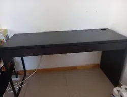 Ikea Micke Desk Black-Brown. Condition is Used. Shipped with USPS Ground Advantage.