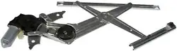 Power Window Motor and Regulator Assembly. Position: Front Left. To confirm that this part fits your vehicle, enter...