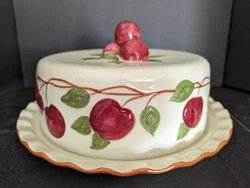 Covered Cake Plate. Beautiful and in excellent condition.