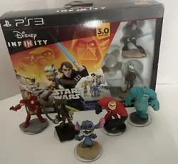 Game has been barely played and you will receive everything in photos. Some of the figures outside of the box have some...