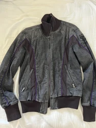 Used Men’s Diesel Jacket Dark Gray XLSize: XLChest 22.5’Length 28’Sleeves 29.5’Jacket is heavy Excellent...