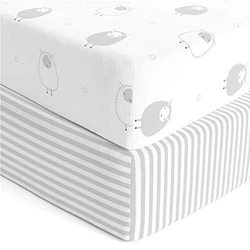 Cuddly Cubs Fitted Baby Crib Sheets – The Custom Fit for a Peaceful Nights Slumber SKIP THE BAWLING & LET THESE...