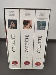 COFFRET COLETTE COLLECTION BOUQUINS 3 VOLUMES. Édité mars 2004 Très bon état général.  Légères pliures sur...