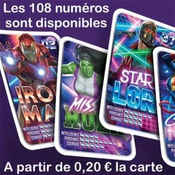 Choisissez dans la liste les numéros quil vous manque pour compléter votre collection.
