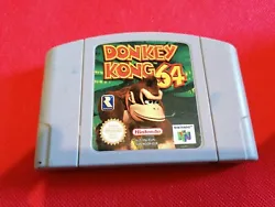 DONKEY KONG Nintendo 64 . État : Bon état 🏆Vendu comme sûr les photos de lannonce en ligne sur notre boutique...