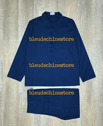 VÉRITABLE BLEU DE CHINE ANTICHER® ET FILOU® DE PREMIER CHOIX. -EN BLEU INDIGO DU 48 AU 64. -EN BLEU INDIGO FIXÉ DU...