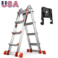 Safety of Use: The high quality construction of the Muti-Position ladder ensures that each part retracts safely. Safety...