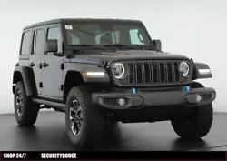 This ALL NEW 2024 Jeep Wrangler Rubicon 4xe is equipped with the 2.0L I4 turbo engine and 8 speed automatic...