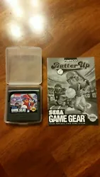 Batter Up (Sega Game Gear, 1991). Shipped with USPS First Class.  Item works well and looks amazing...very good/near...