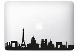 (Magnifique stickers pour MacBook Apple Skyline Paris. Ce stickers pour MacBook est compatible avec tous les modèles...