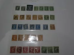 A etudier. Bonne valeur. On retrouve 34 timbres type Napoleon obliteres. Voici un joli lot de timbres de France.