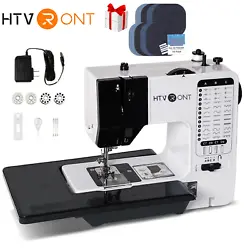 【38 BUILT-IN STITCHES】Our Sewing Machine Provide 38 commonly sewing line types, equipped with foot switches, to...