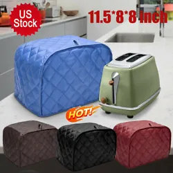 Colo r:Red，Brown，Blue，Black Toaster Cover,A Good Protector for Your toaster! ◆1 x Toaster Cover. ◆4 Different...