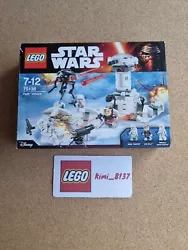 LEGO STAR WARS Boite notice figurines Manque un Snowtrooper  LEGO OFFICIEL ✅️  Regardez les photos , elles font...