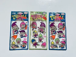 Vintage 80s Stickers Packs Lot 3 TROLL Mello Smello Scratch Sniff Packs are unopened but there are unknown black stains...