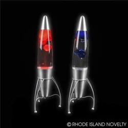 Retro Rocket Lava Lamp. Great Gift for the Space Enthusiast.