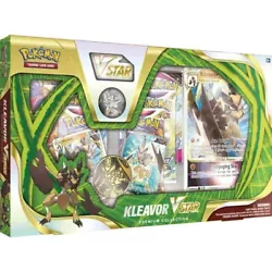 Pokemon TCG Kleavor VSTAR Premium Collection Box New Sealed 