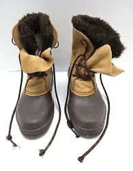 Style : Snow Boot. Color : Brown. Weight: 3.41. Condition : Pre-owned.