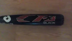Demarini CF3 Black Pitch Black Composite Half + Half Doublewall Pitch Black. BESR Certified -3 Official Baseball. With...