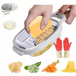 Easy to Clean: The grater and container are both dishwasher safe, making cleanup quick and hassle-free. Used for:...