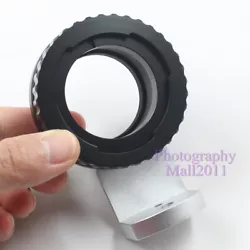 Set B4 lens. Put red marks of the adapter and lens collar together. 1 x B4-E adapter. To remove the adapter you should...