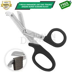 The EMT Shears feature high-quality stainless steel blades with razor-sharp edges and milled serrations for cutting...