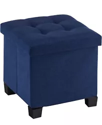 APICIZON Cube Storage Ottoman for Your Home.The Apicizon ottoman is designed with a thick cushion top and a strong MDF...