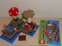 21129 The Mushroom Island. Vends Lego Minecraft. Avec Notice sans boite. Dautres photos sur demande.