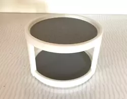 2-tier lazy Susan spice rack turntable to organize spices, cans, and bottles; this is great to use in the kitchen on...