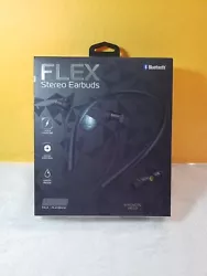 Tzumi Black FLEX STEREO EARBUDS , NEW SEALED!. See pics