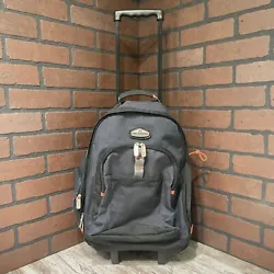 Ricardo Beverly Hills Rolling Backpack Carry On Luggage 20”. Some wear. Bottom corners are slightly torn. Condition...
