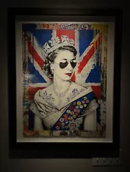 It’s sure only to go up in value especially as the queen recently passed (sadly) and Mr. Brainwash’s work continues...