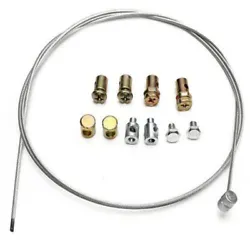 (For Clutch, Throttle Or Brake Cables. 1) This item is a compact cable repair kit that can get you back in motion. 2)...