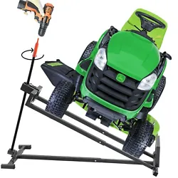 Lawn Mower Lift Jack 882 Lbs Capacity for Lawn mowers and Garden Tractors. For jacking mowers, small tractors, ride-on...