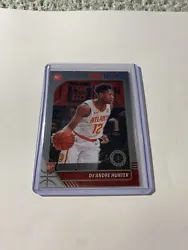 DeAndre Hunter 2019-20 Panini Hoops Premium Stock #202 Rookie Card Hawks RC. Condition is Used. Shipped with eBay...
