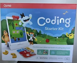 Get your kids excited about learning with the Osmo Coding Starter Kit for iPad 3. Designed for ages 5-10, this STEM toy...