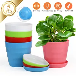 If there is no hole at the bottom of the flowerpot, you can cut it with scissors by yourself. And removable saucers are...