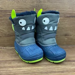 Cat And Jack Little Boy Monster Boots Toddler Size 7. Boots are in excellent used condition.