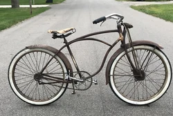 NUMBERS SHOW UP ON SCHWINN DATE CODE SITE AS A 1952 (G13430). NON LOCKING AR SCHWINN SPRINGER. ITS A RIDER BUT HAS...