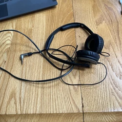 VINTAGE SENNHEISER PX200 WIRED STEREO foldable HEADPHONES. 3.5mm jack has been replaced. Tested works great! Great...