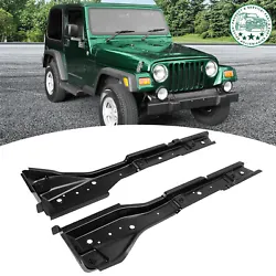 For Jeep Wrangler TJ 97-06. 1 x Pair Floor Supports. Sold as a PAIR, not one side. Body Moldings & Trims. Fairings &...
