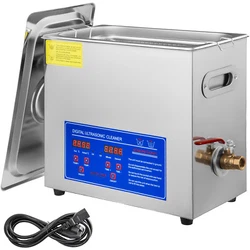 Our ultrasound jewelry cleaner machine will emit 40kHz ultrasonic waves to wash dirt on your valuables surface and...