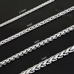 These elegant chains are handcrafted in Stainless Steel. Solid and heavy feel. These chains securely lock with a...