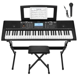 And with the light piano body, it is portable and perfect for indoor or outdoor activities. 🔔Tip: The accessories...