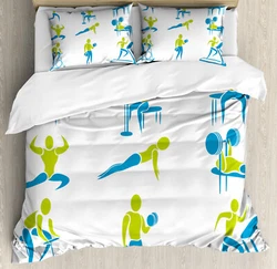 King, queen, or twin - these 3 pcs duvet cover sets will work in any bed for any season! Woven from 100% brushed...